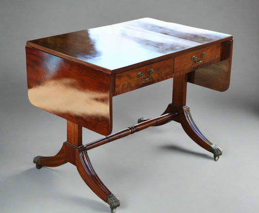 Regency style mahogany Sofa Table