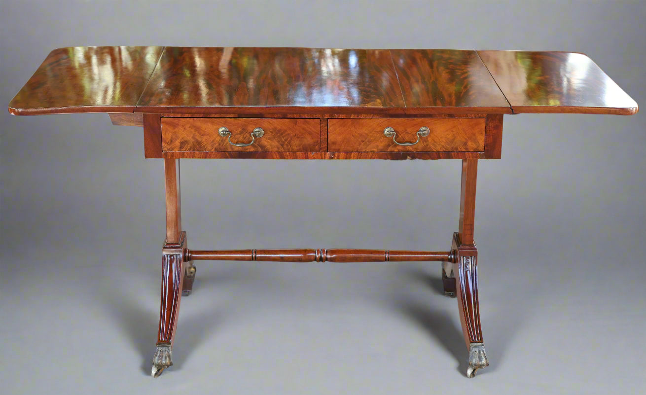 Regency style mahogany Sofa Table