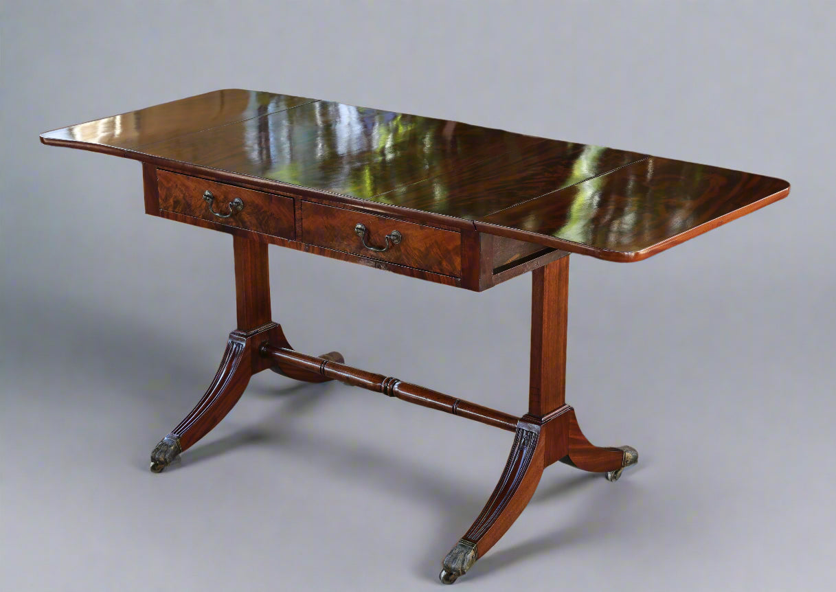 Regency style mahogany Sofa Table