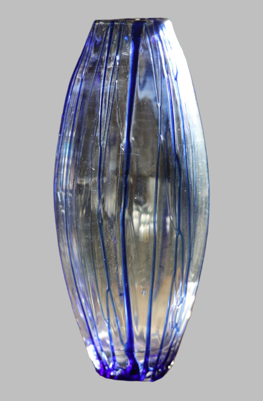 Handblown tall Glass Vase