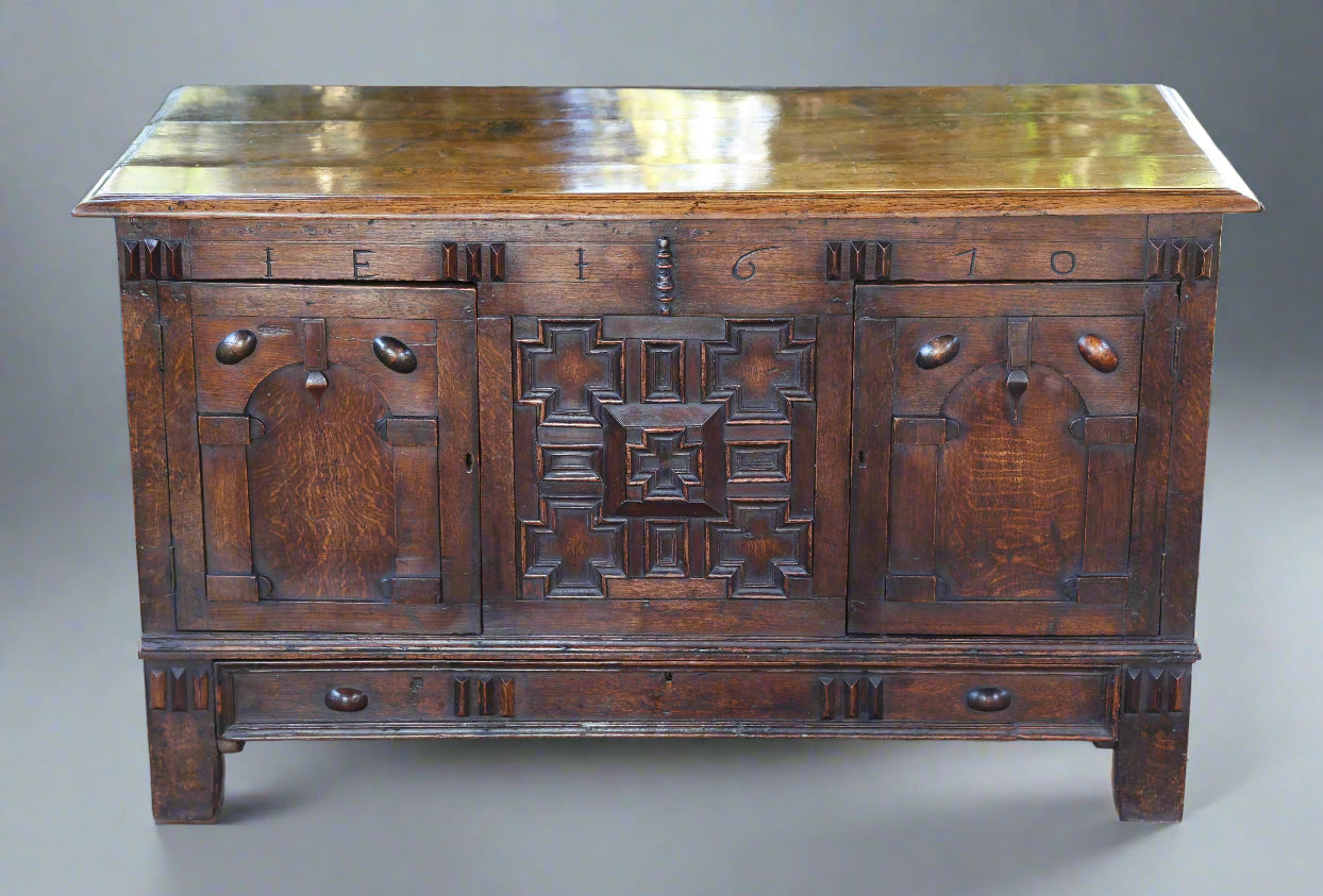 17th Century Irish Oak Cabinet