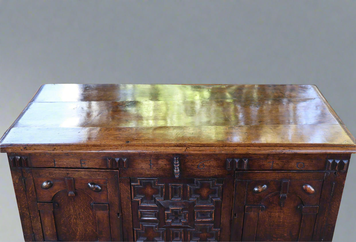 17th Century Irish Oak Cabinet