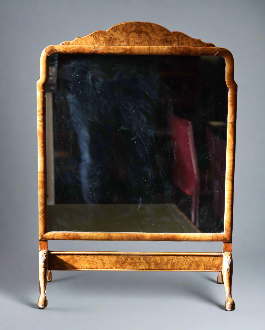 Walnut Table Mirror