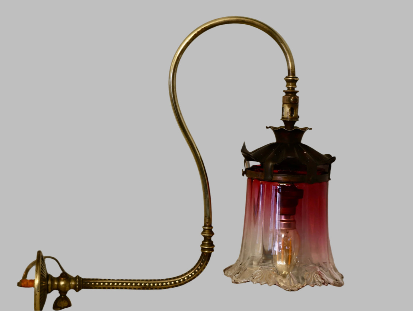 Electrified Edwardian Wall Light