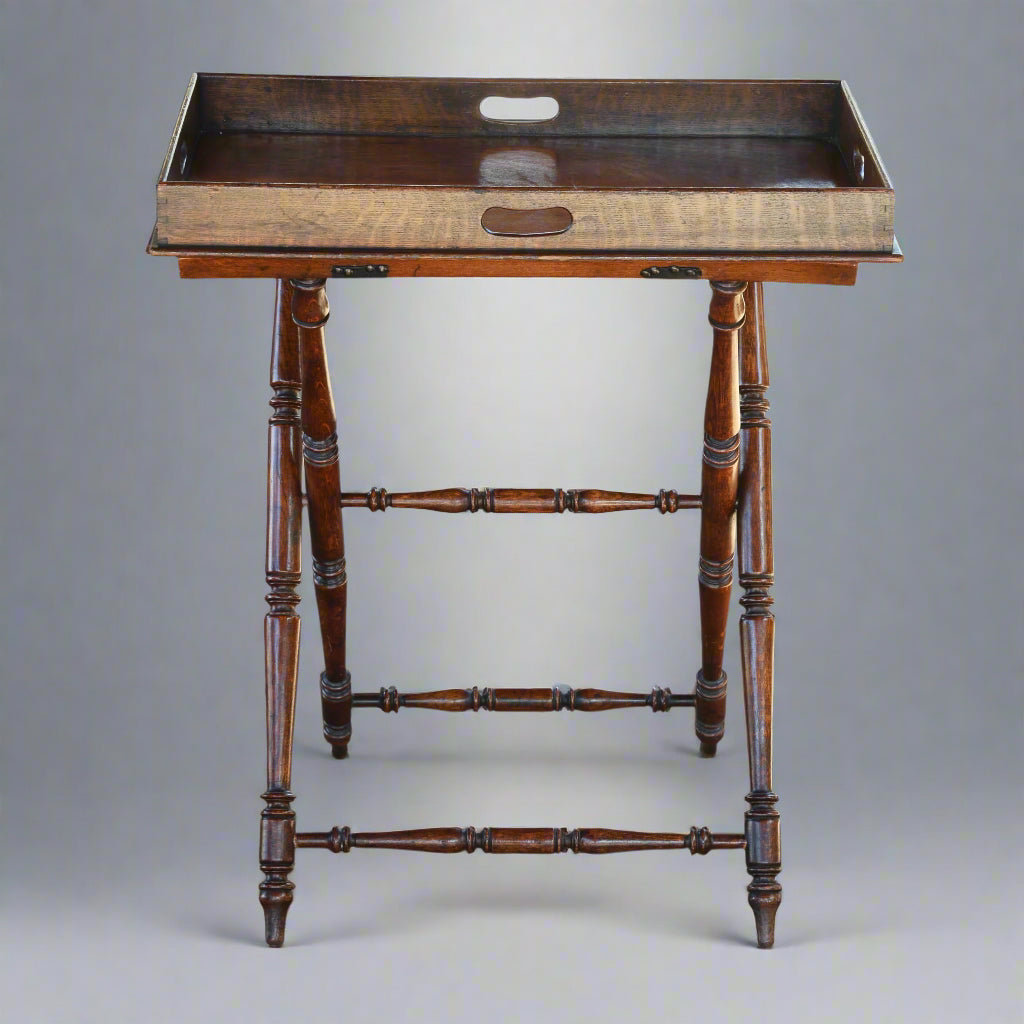 Victorian oak Butler’s Tray.