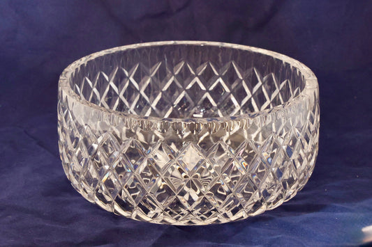 Beautiful crystal Rose Bowl - SOLD