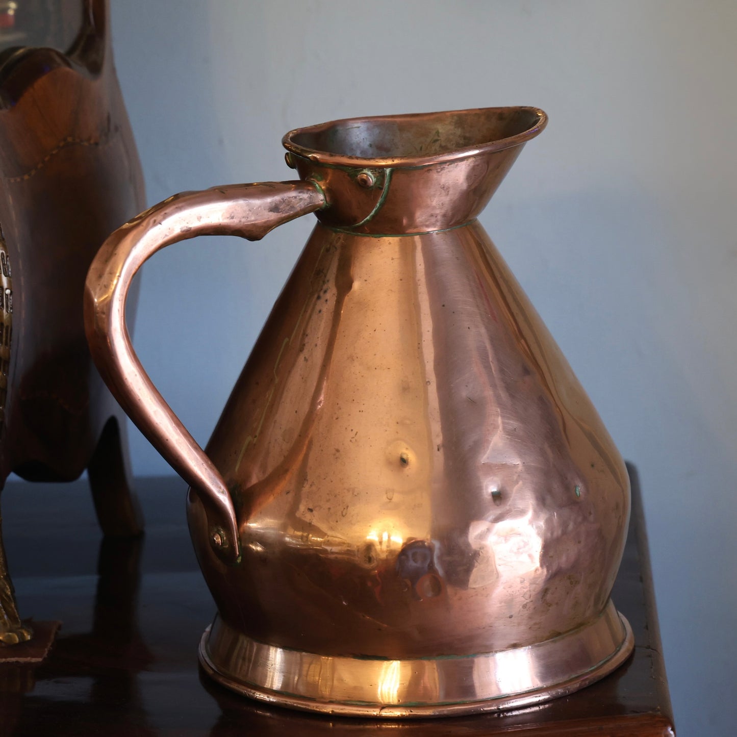 19th Century 1 Gallon Copper Measure