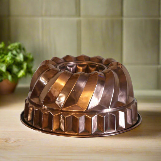 Victorian Copper Jelly Mould