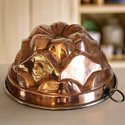 Victorian Copper Jelly Mould