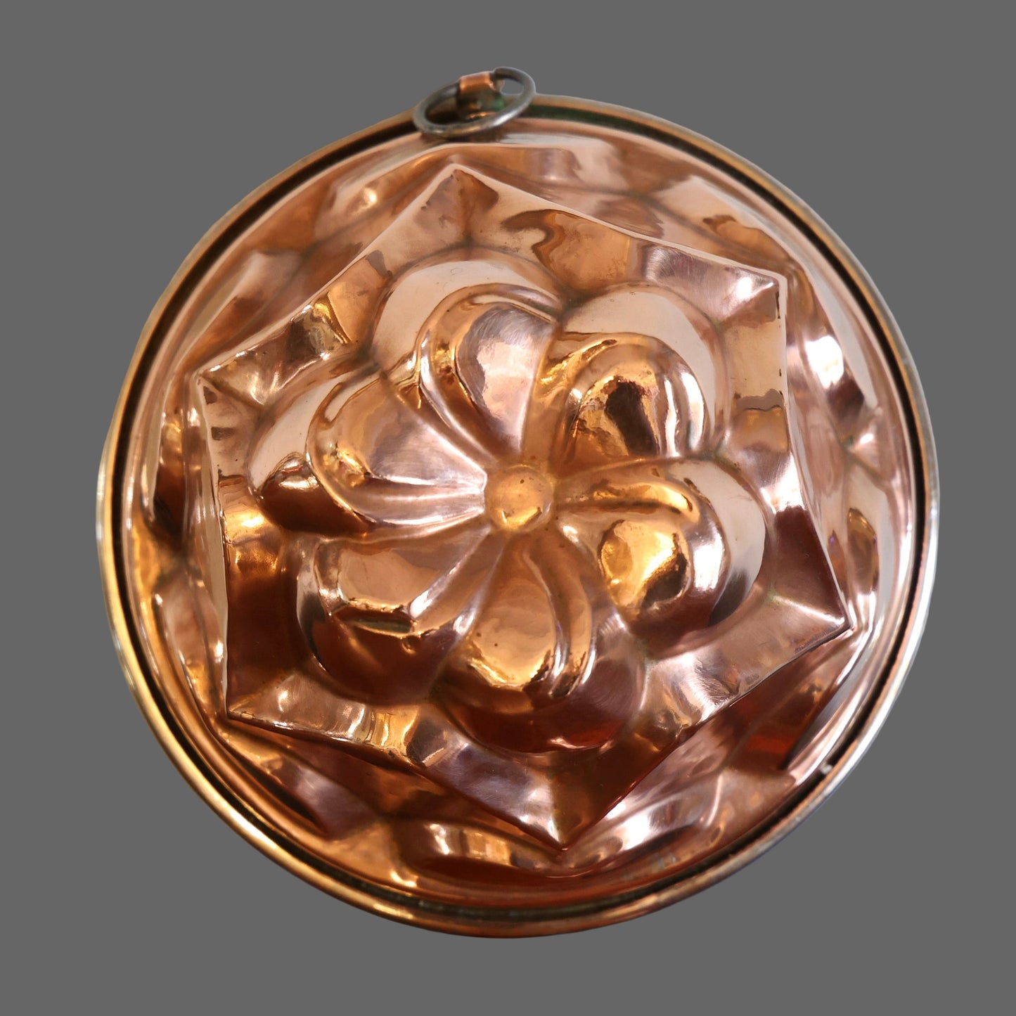 Victorian Copper Jelly Mould