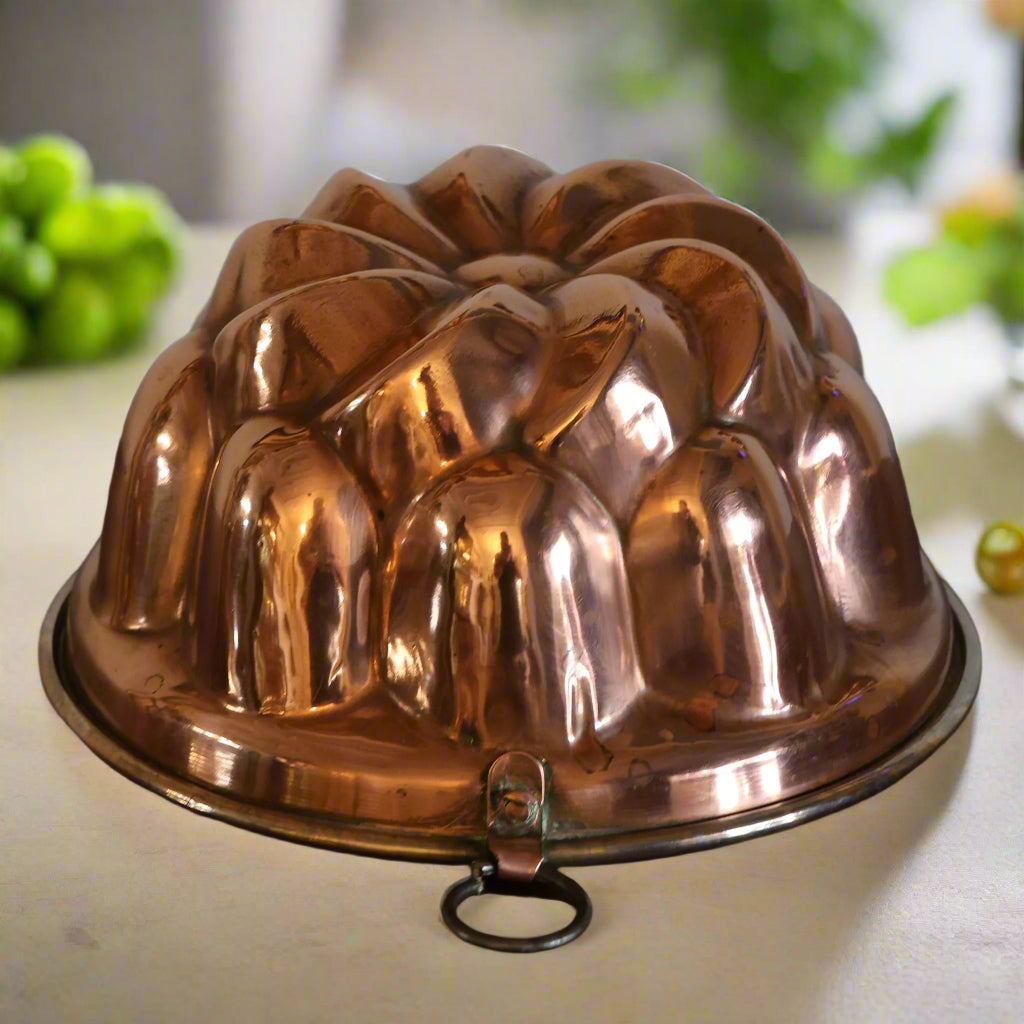 Victorian Copper Jelly Mould