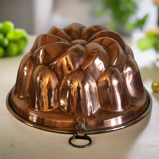 Victorian Copper Jelly Mould