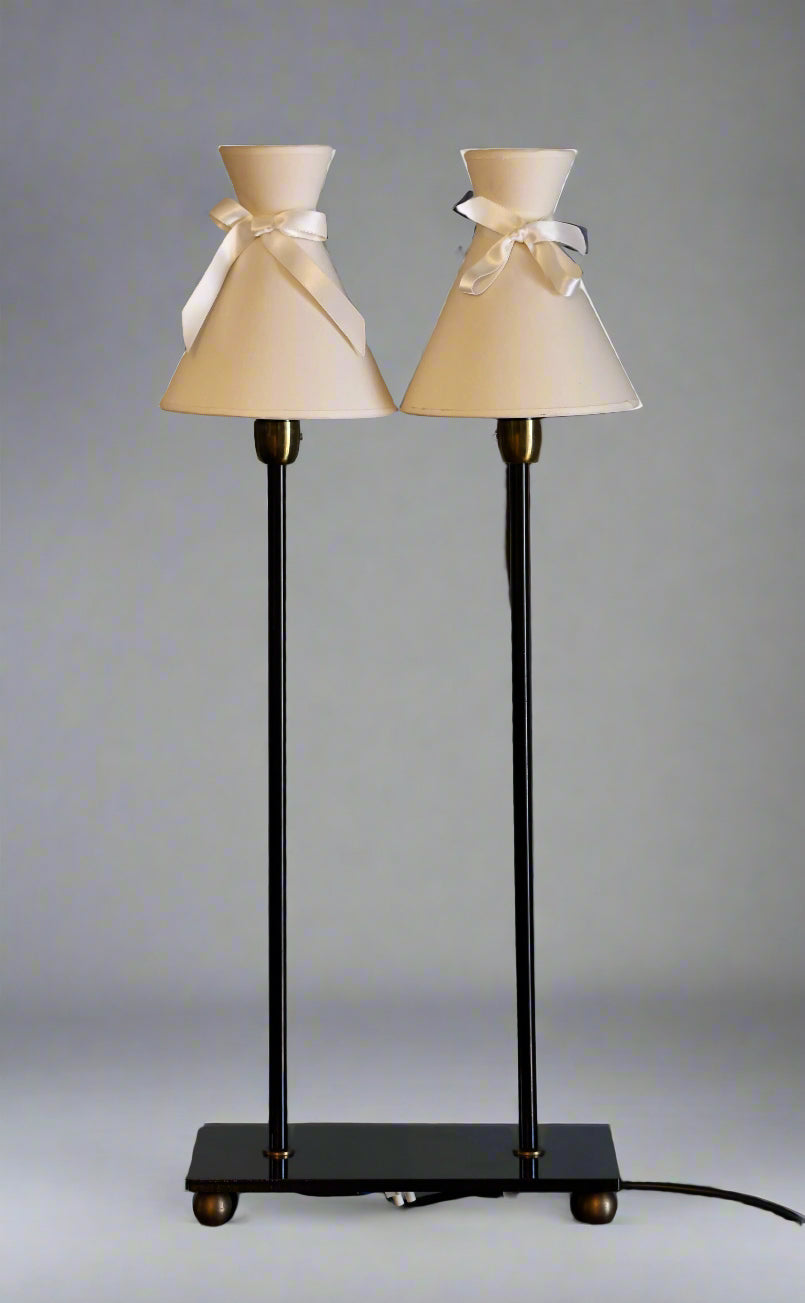 Stunning pair of French Catherine Memmi twin Table Lamps - SOLD V Quickly