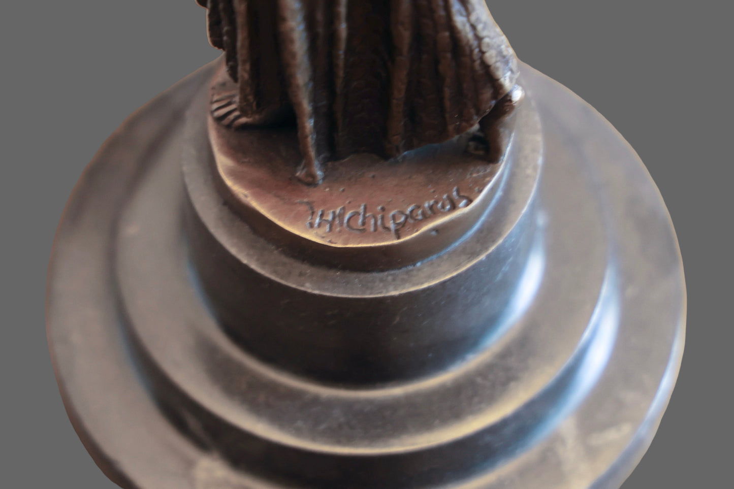 An Art Deco style Bronze Sculpture on Marble Base - After Chiparus