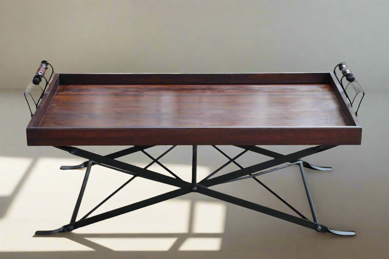 Tray-top Style Mahogany Coffee/Centre Table