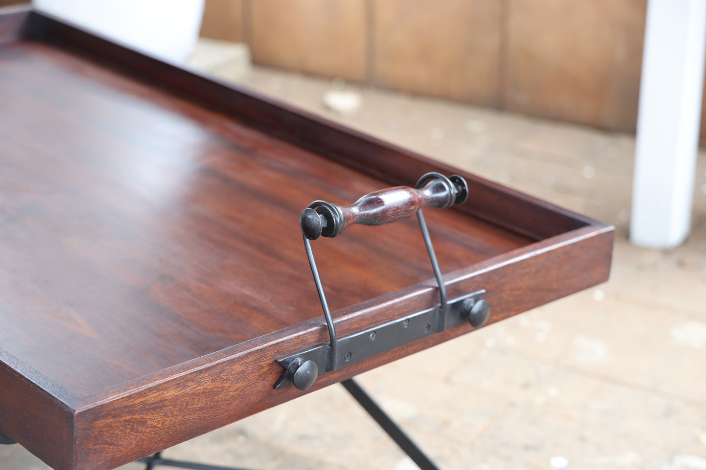 Tray-top Style Mahogany Coffee/Centre Table