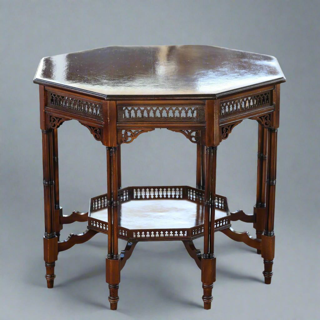 Edwardian mahogany octagonal Occasional Table
