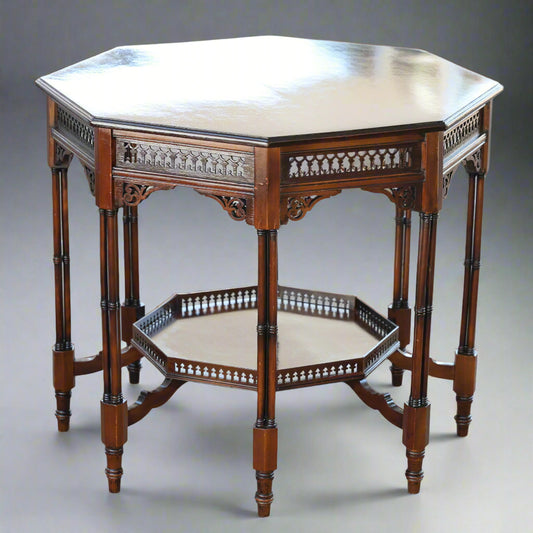Edwardian mahogany octagonal Occasional Table