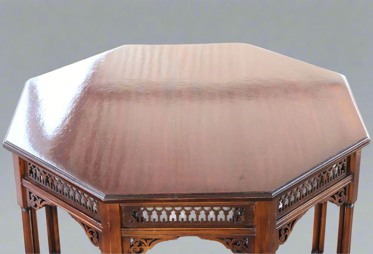 Edwardian mahogany octagonal Occasional Table