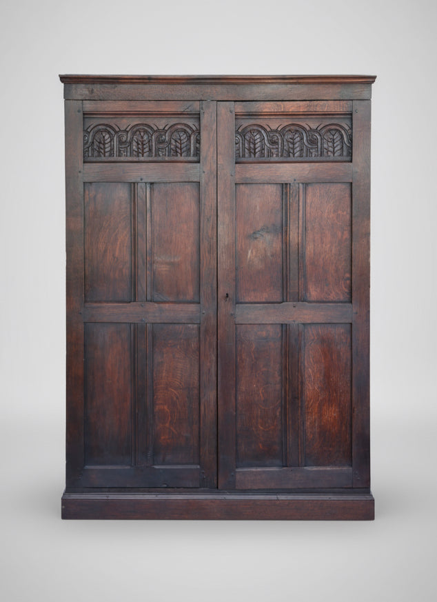 19th Century oak Country Cupboard