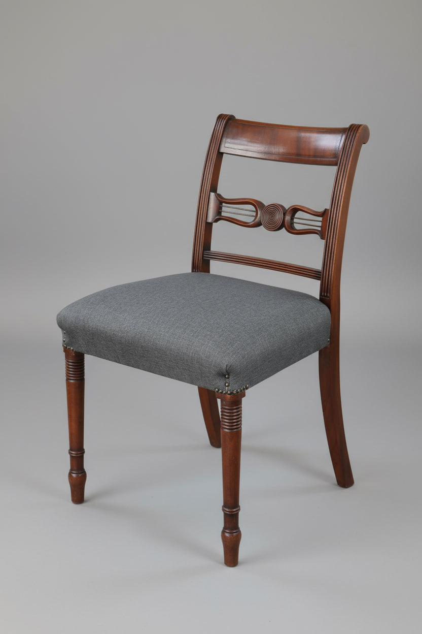 Set of six Regency style mahogany Dining Chairs