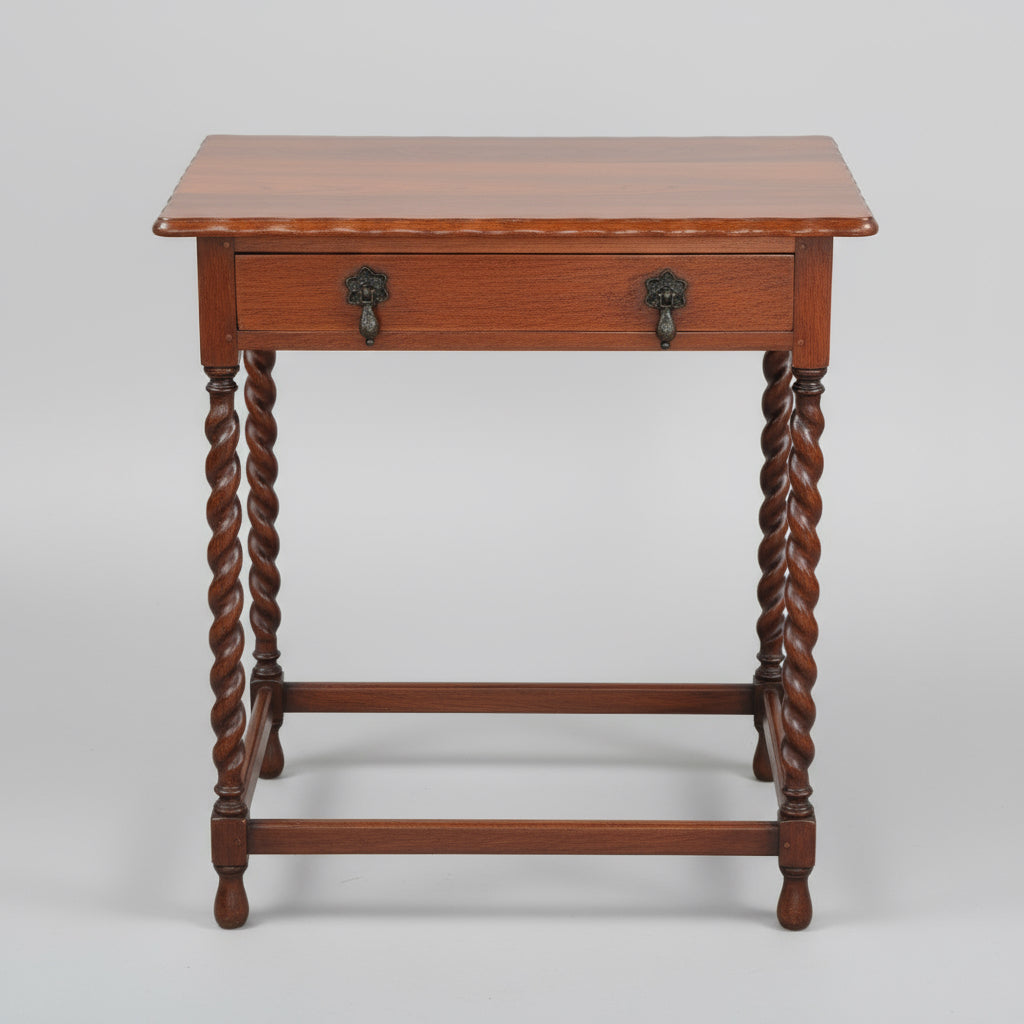 1920's Teak Occasional Table