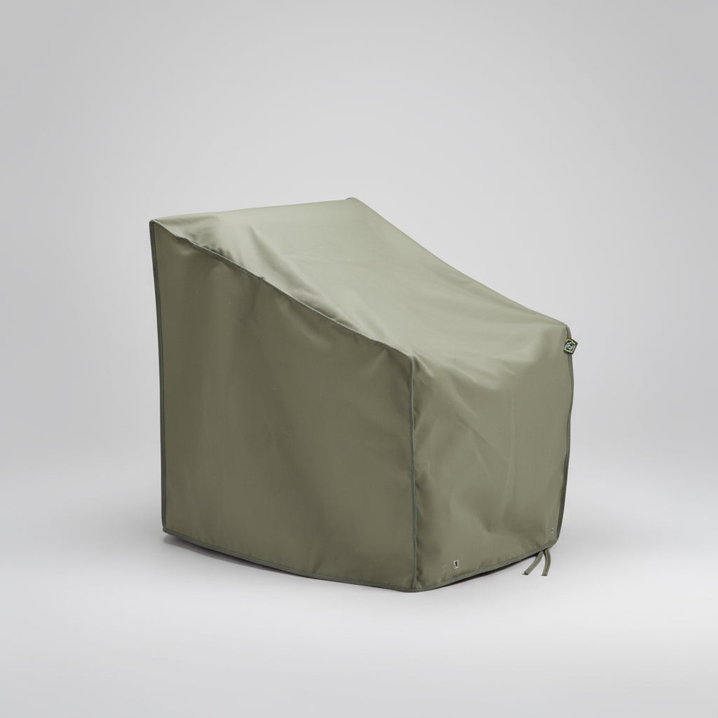 Pair of wicker Armchairs, with cushion & chair covers