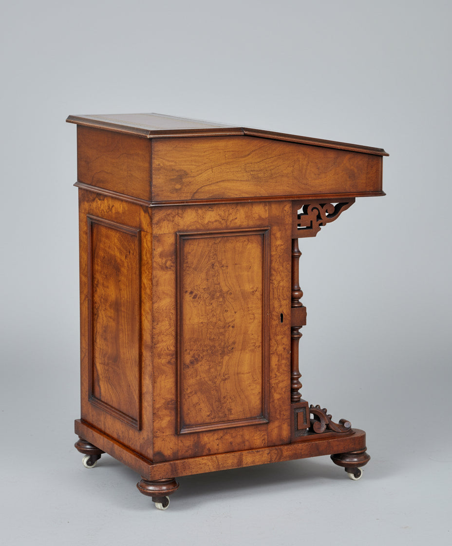 Victorian Walnut Davenport