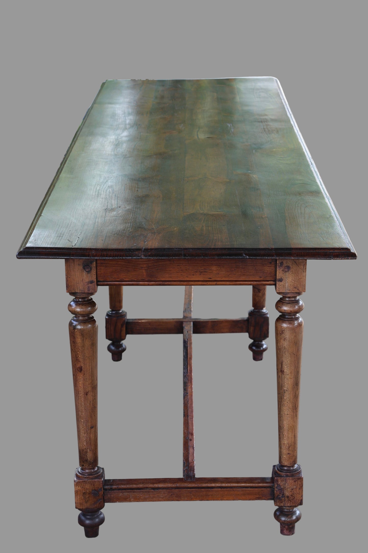 Antique pine 3 meter Refectory style Table, early 20th century