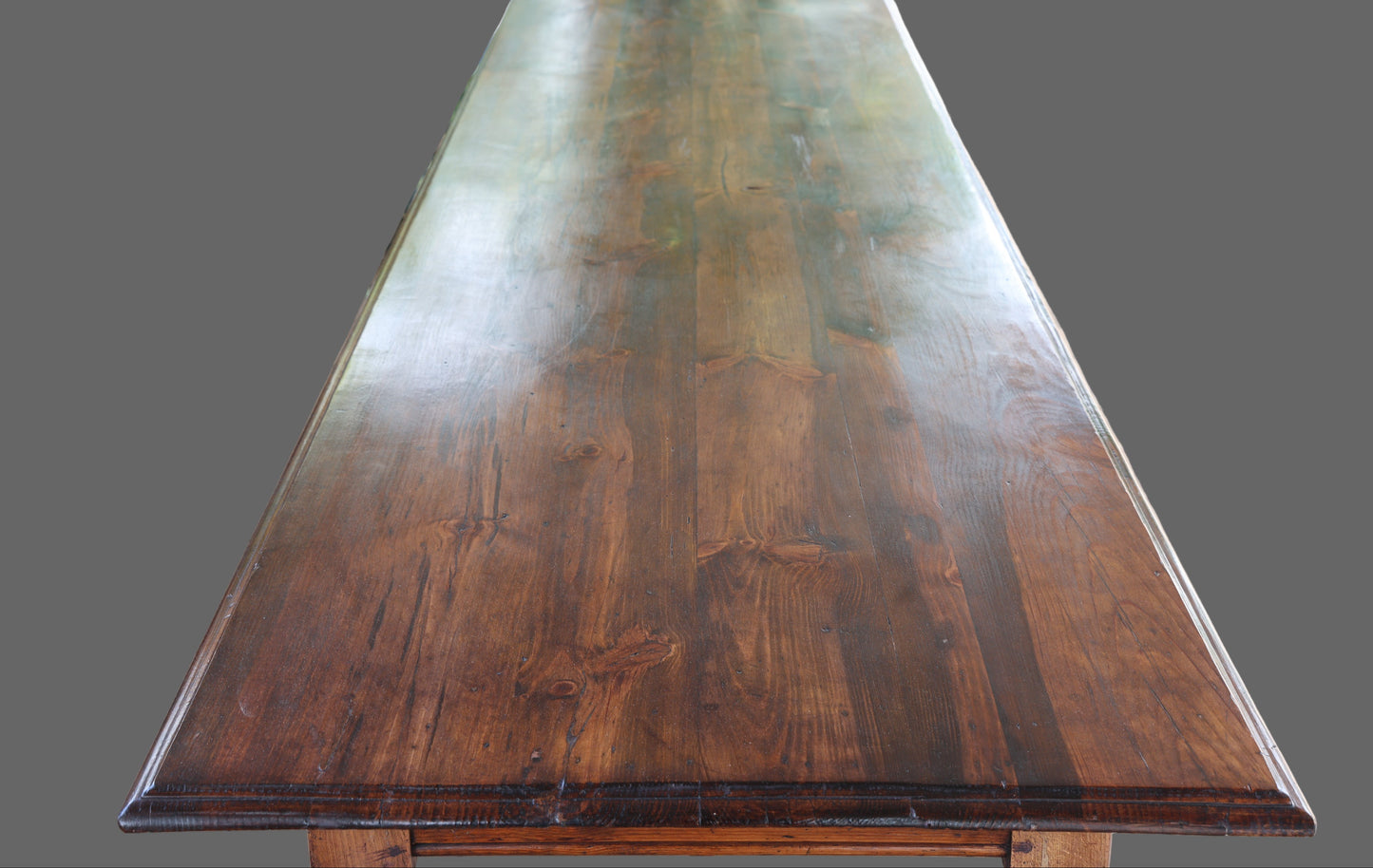 Antique pine 3 meter Refectory style Table, early 20th century