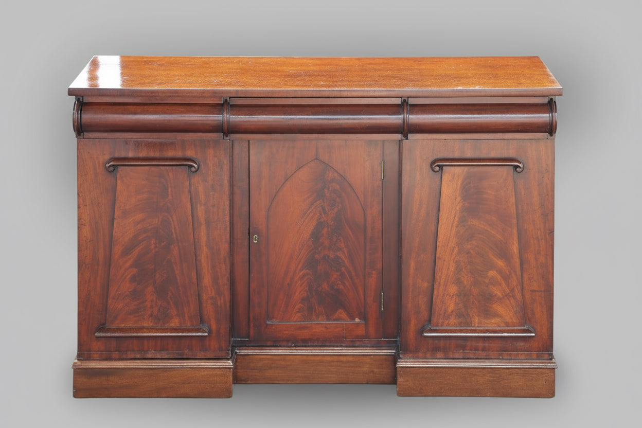 An early Victorian mahogany Sideboard