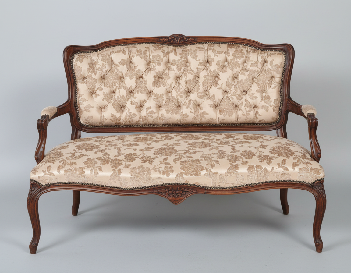 Mid 20th century Louis XV style Settee - SOLD