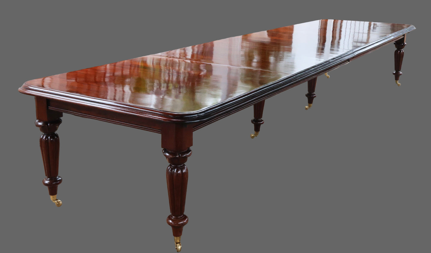 Sixteen Seater Victorian style mahogany Dining Table - SOLD