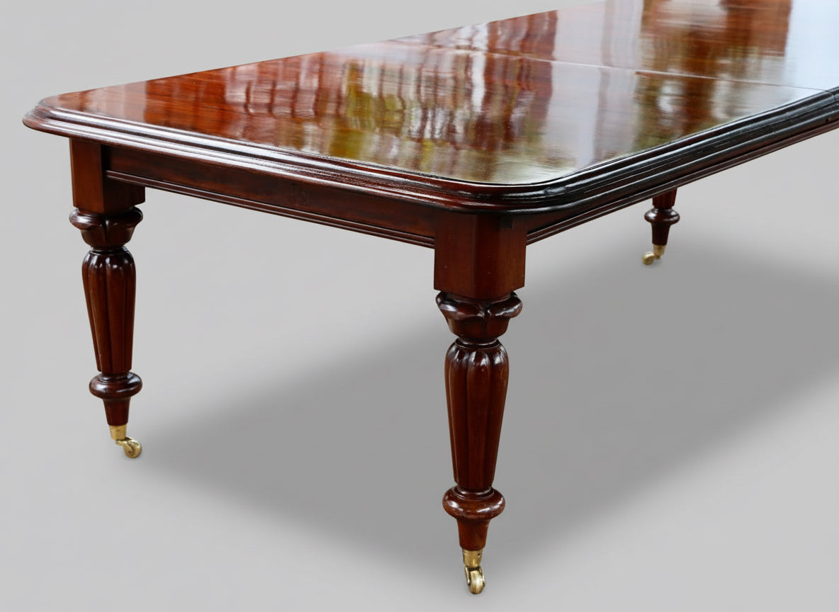 Sixteen Seater Victorian style mahogany Dining Table - SOLD