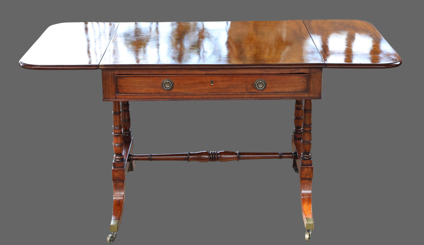 Regency mahogany Sofa Table