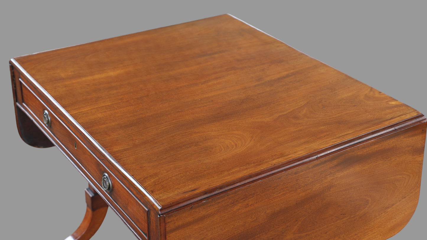 Regency mahogany Sofa Table