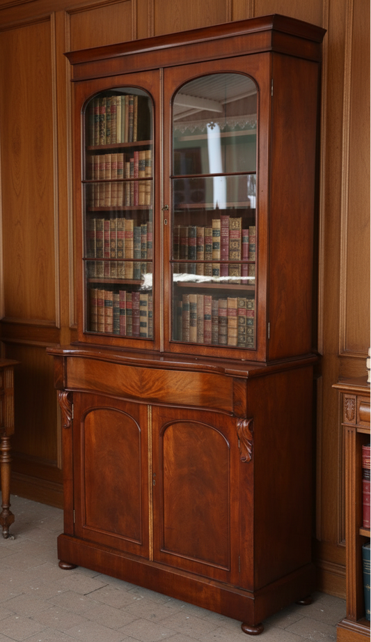 Victorian mahogany Bookcase