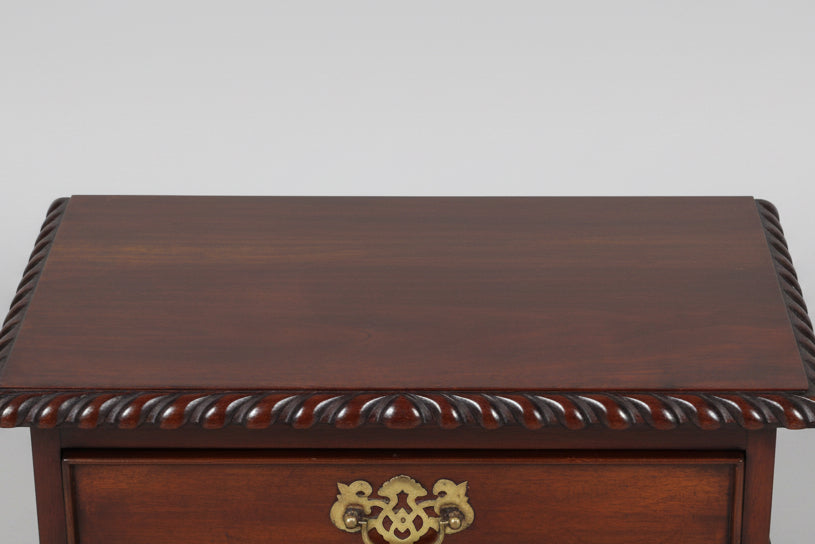 Pair of Georgian style mahogany Pedestals