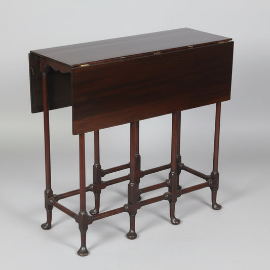 Edwardian mahogany Spider Gate Leg Drop Leaf Table