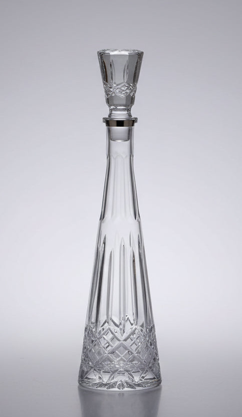 Tall cutglass Decanter