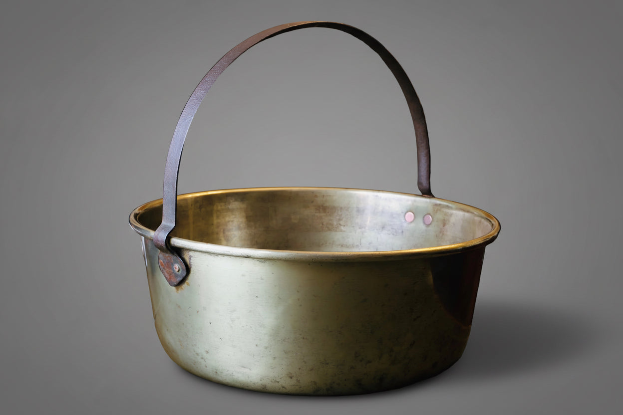 19th/20th Century Brass Konfyt Pan