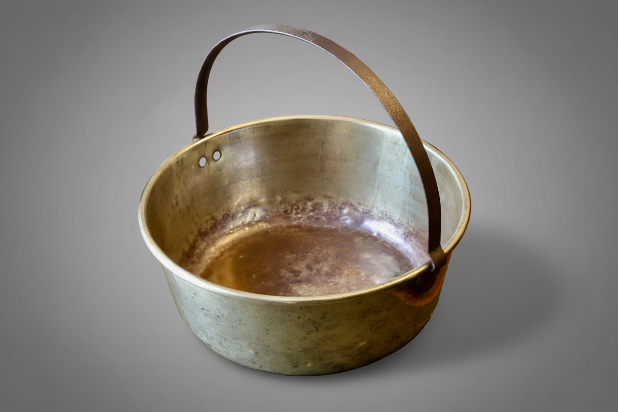 19th/20th Century Brass Konfyt Pan