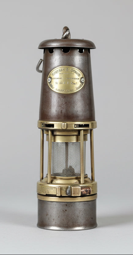 Green & Sons Miners Lamp - SOLD