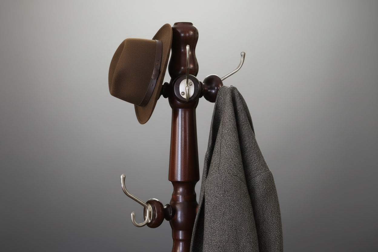 Vintage Hat and Coat stand