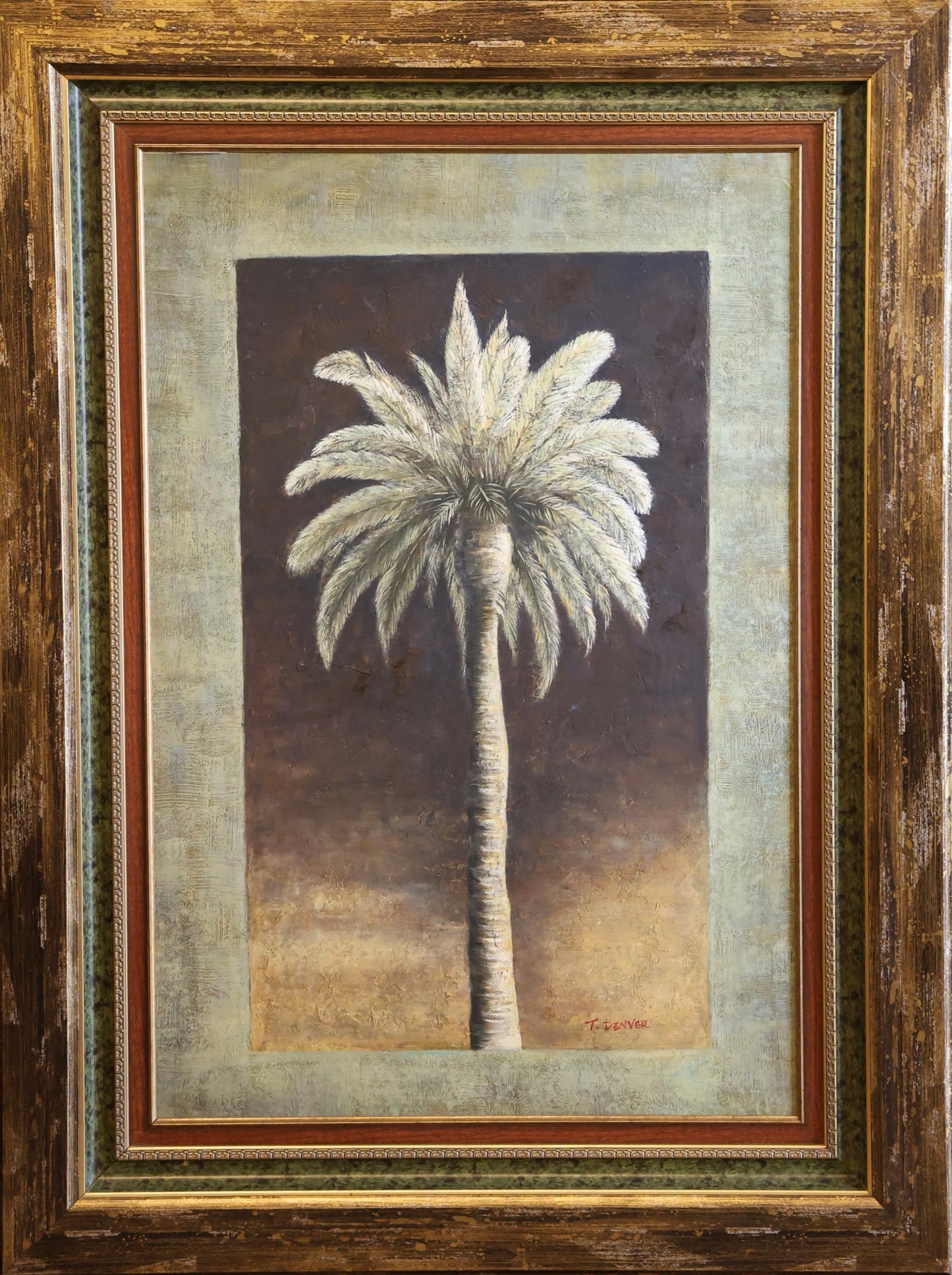 Pair of large Decorative oil Paintings