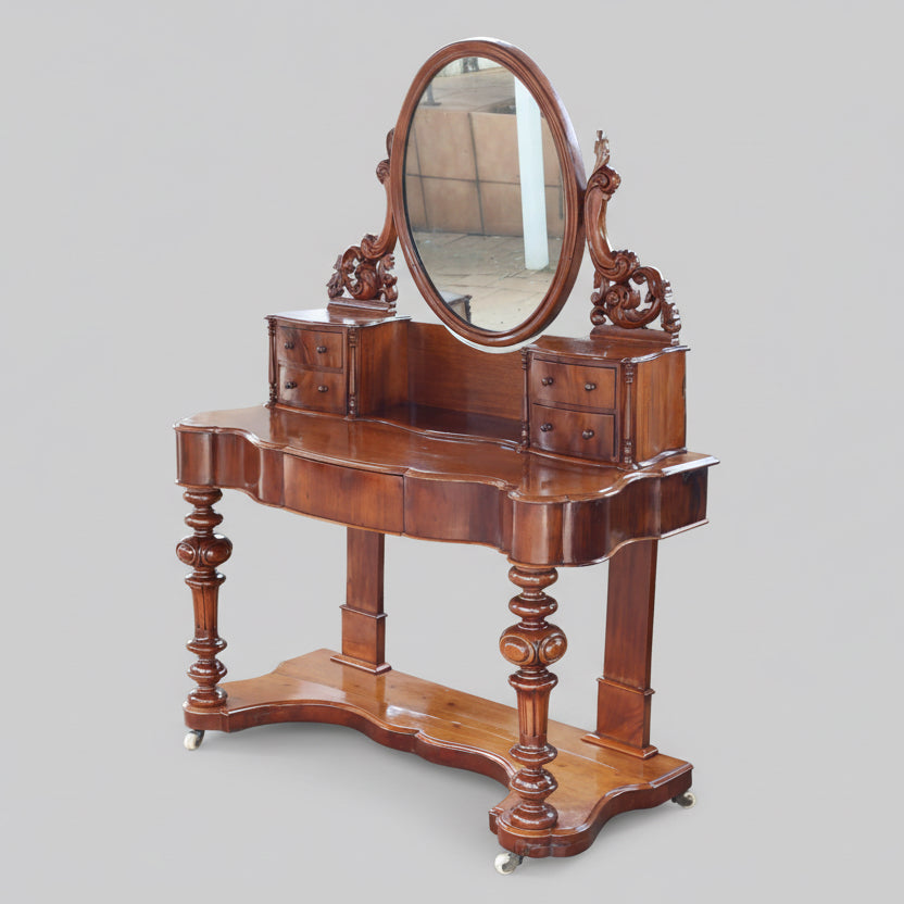 Victorian Mahogany Duchess Dressing Table, circa 1860