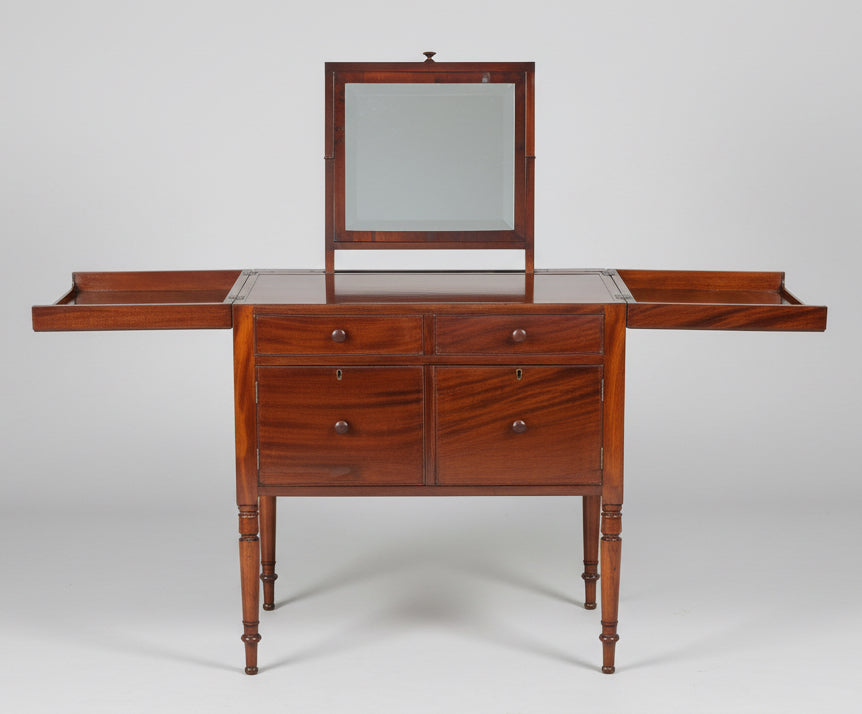 Early Victorian mahogany metamorphic Wash Stand