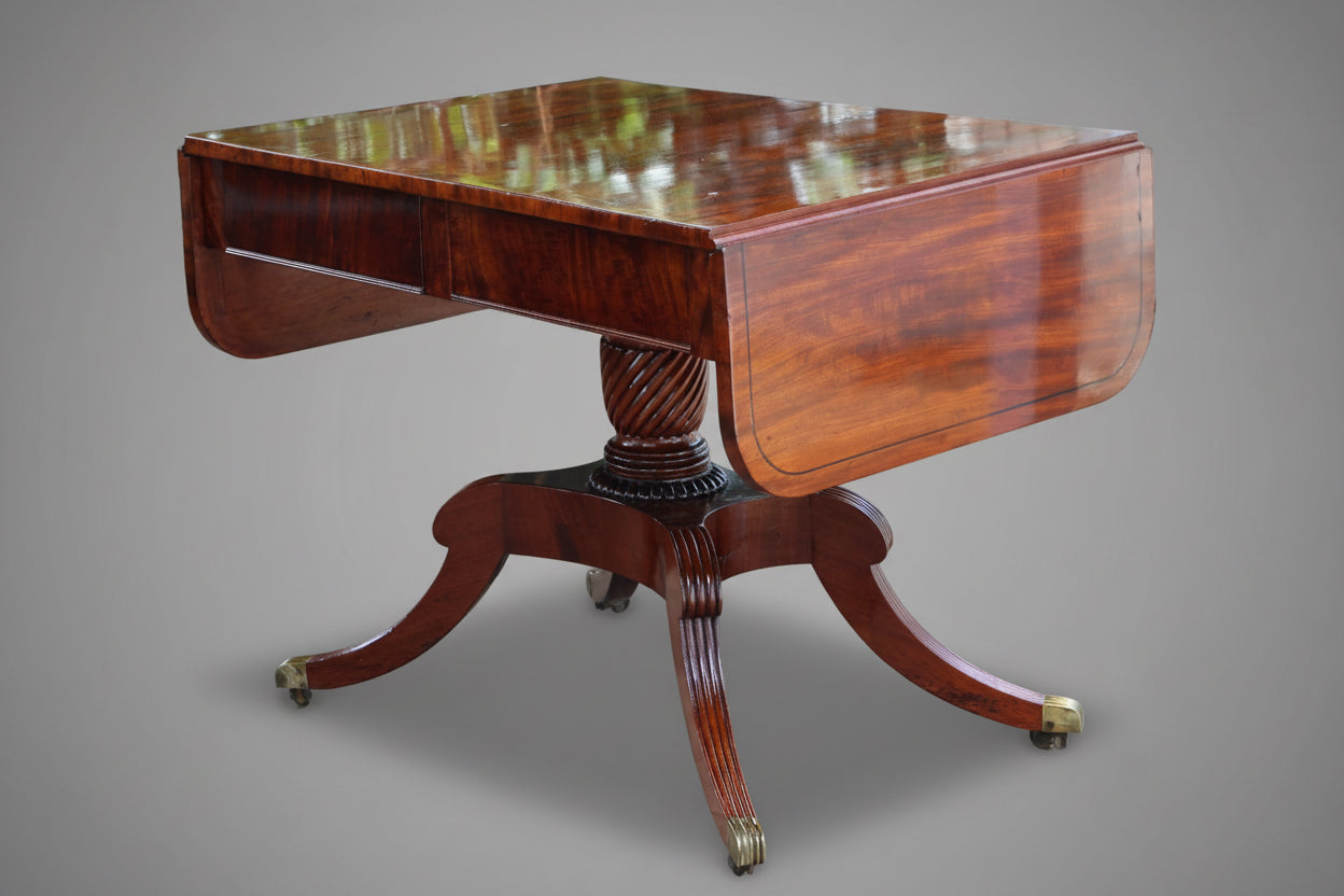 Regency mahogany Sofa Table