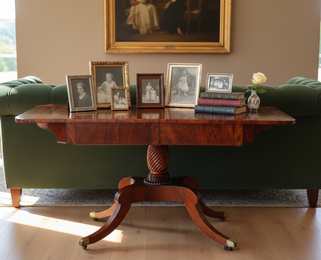 Regency mahogany Sofa Table