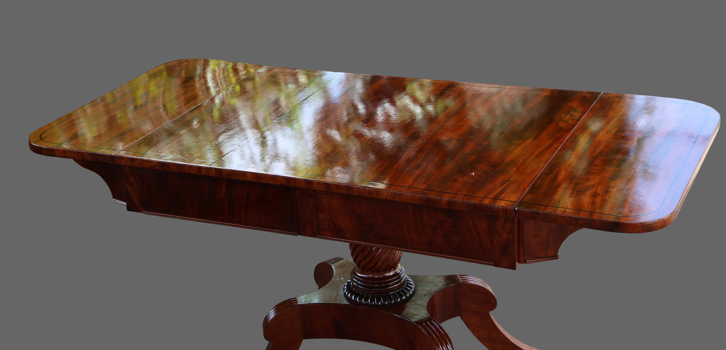 Regency mahogany Sofa Table